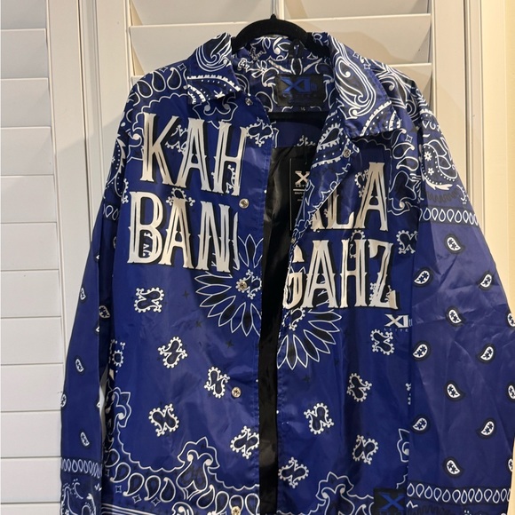 Other - Blue Patterned Jacket